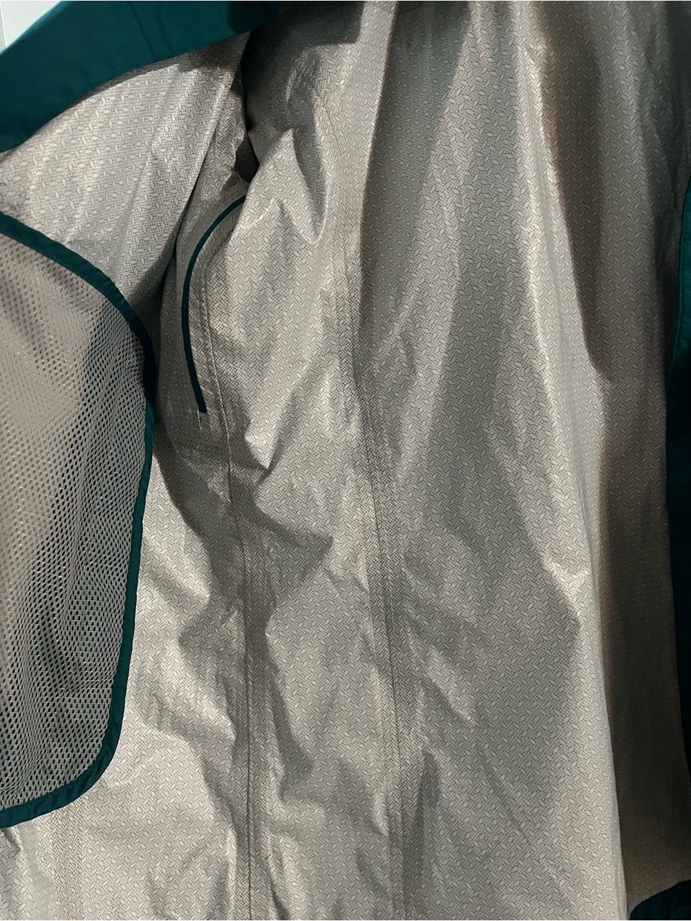 Marmot Dark Teal Hooded Shell Jacket - Picture 11 of 12